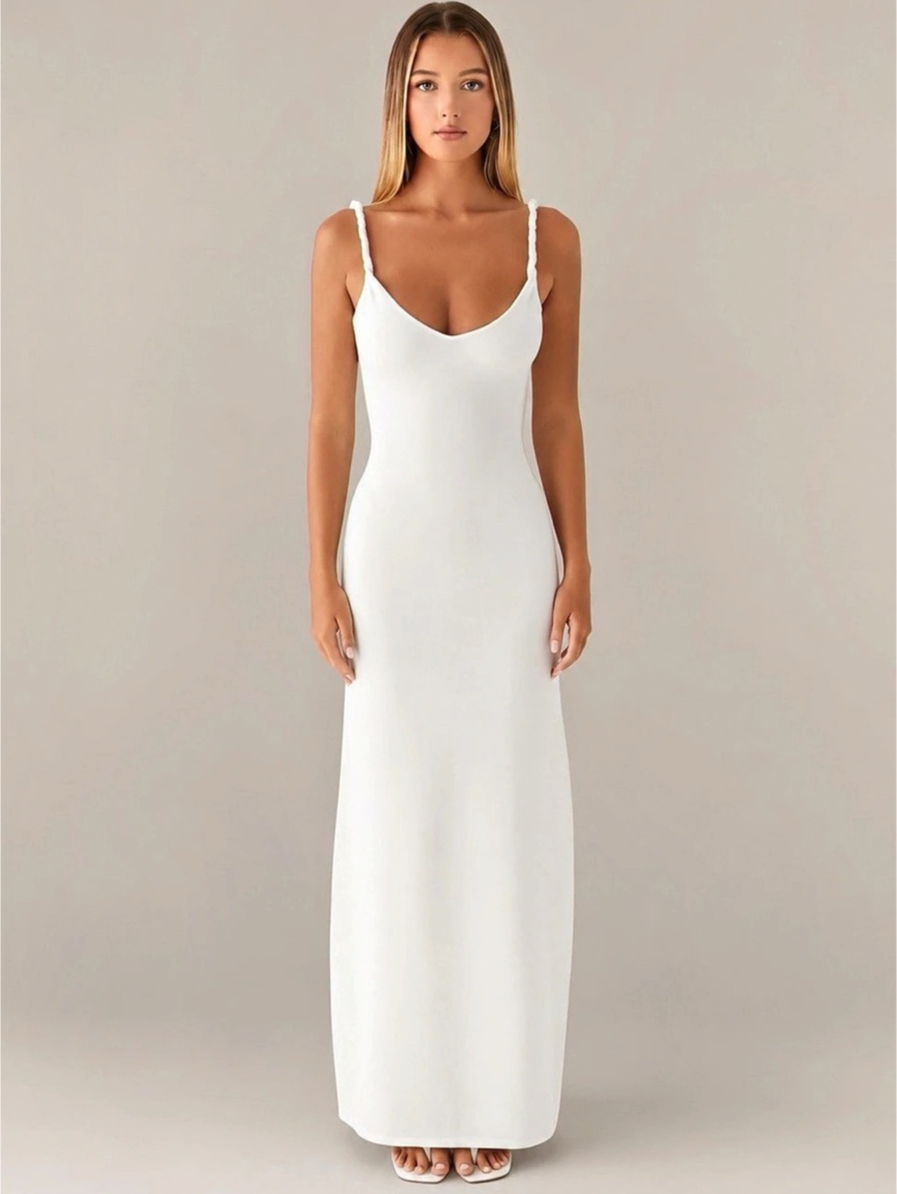 Peppermayo Anastasia Maxi Dress in Ivory